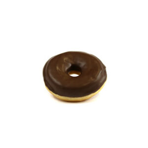 Donut mit Schokoüberzug